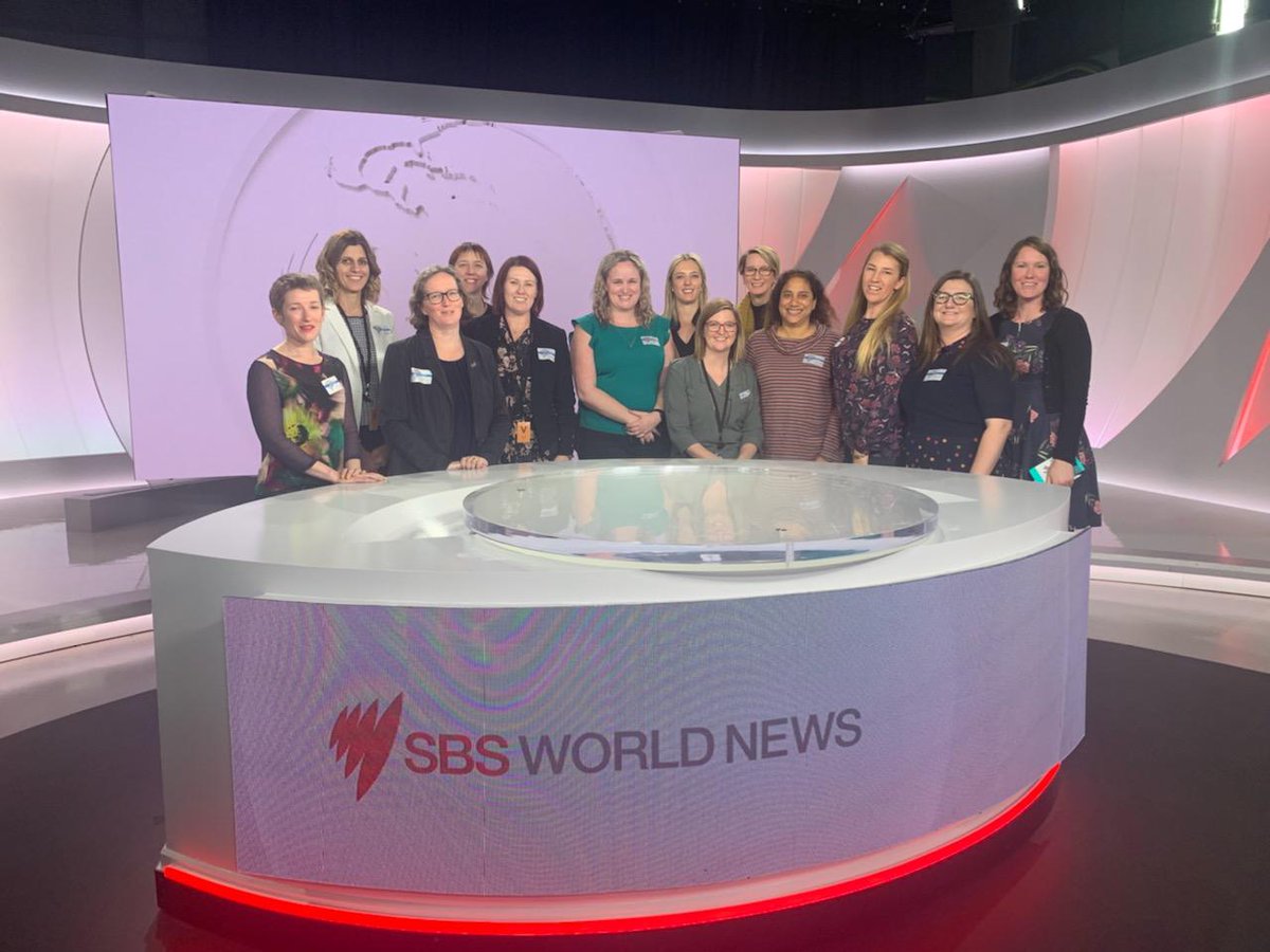 ScienceAU's tweet photo. This week we finished a series of media workshops with our #SuperstarsofSTEM, delivered with help of @AusSMC. A big thanks to all our partners - @ScienceGovAu  @brighterwithgas @GEAustralia @googledownunder @STEM_Matters @ConversationEDU - for making this great program a reality! https://t.co/45AGfvOlA6
