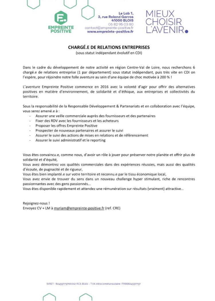 #offre #contrat #commercial #challenge #rse