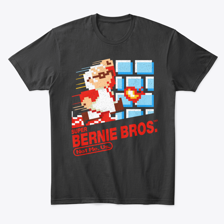 TeesForProgress's tweet image. SUPER BERNIE BROS. - BERNIE SANDERS

A design depicting Vermont Senator Bernie Sanders as a popular videogame character.

Follow, retweet, and help spread the word! 🙏
#Bernie2020 #FeelTheBern #NotMeUs #TeesForProgress

redbubble.com/people/teesfor…