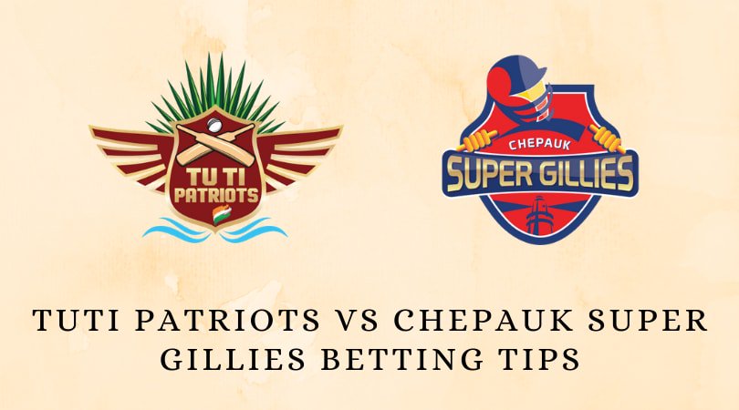 livecrickettips's tweet photo. TNPL 2019: Cricket Betting Tips for TUTI Patriots vs Chepauk Super Gillies

https://t.co/Gd7vXvVhh0

#TamilNaduPremierLeague2019 #TamilNaduPremierLeague #tnpl2019 #tnplbettingtipsfree #cbtf  #TNPLbettingtips #freeTNPLbettingtips https://t.co/ZbZ2qDjETW