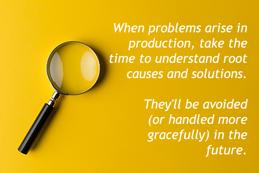 SMExdigital's tweet image. #techtip When problems arise in production, take the time to understand root causes and solutions. They&apos;ll be avoided (or handled more gracefully) in the future.

#fridaytechtip #agiletip #agilesoftwaredevelopment #agile #productmanagement