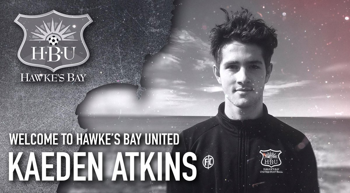 HawkesBayUnited's tweet photo. Player Announcement: Thirsty Whale Hawkes Bay United are stoked to announce the signing of Kaeden Atkins. Having represented Taradale AFC, Napier Marist, and Napier City Rovers, we are stoke to have this Hawkes Bay young man on board!
#hbu #kaedenatkins #cmonthebay #yourteam https://t.co/nA85UPPI0N