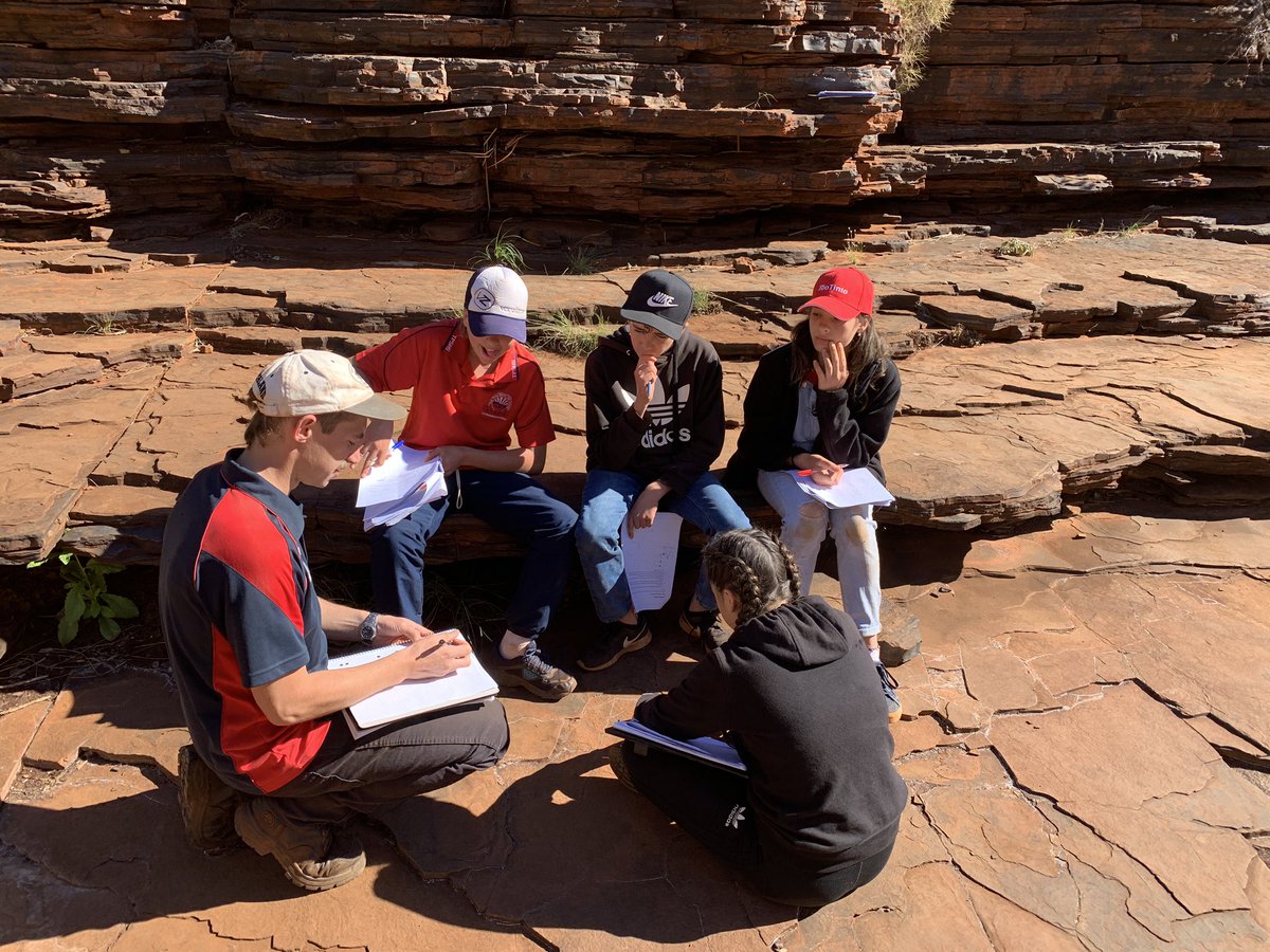 CoRELearnGrow's tweet photo. We are back from #Karijini. Another great #therealclassroom field trip, the first for #TomPriceCoRE year 7s. In their own words โI learned so much in 3 days. It makes sense!โ #STEMLearning #CoRELearningModel https://t.co/RlZOE9cmUk