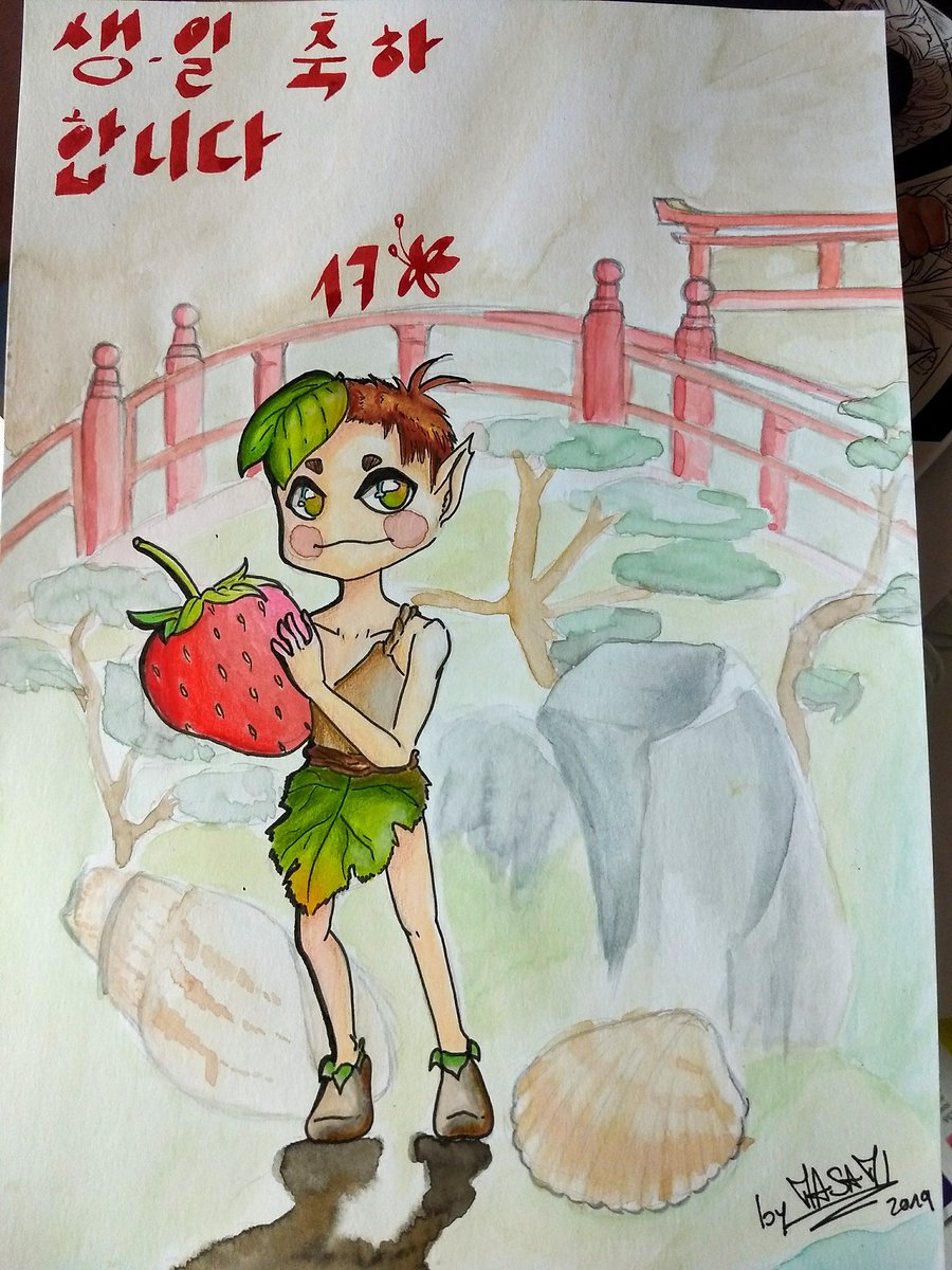 MasamiExe's tweet photo. Carte d'anniversaire 🎂🍰
Dans un esprit asiatique 🍡🎍🎊
#ByMasami #dessin #draw #drawing #art #doodle https://t.co/hG1AcSiI1I
