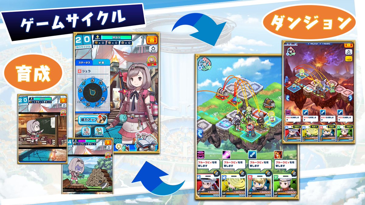 社長 バトルの時間です シャチバト 公式 ゲームシステムをご紹介 リクルートでは冒険に連れていく社員を育成 訓練 を行い パラメーターに割り振るための経験点を集めます 訓練時にはアニメーションが流れるのですが 訓練の 種類やレベル 社長 バトルの時間です シャチバト 公式 ゲームシステムをご紹介 リクルートでは冒険に連れていく社員を育成 訓練 を行い パラメーターに割り振るための経験点を集めます 訓練時にはアニメーションが流れるのですが 訓練の 種類やレベル