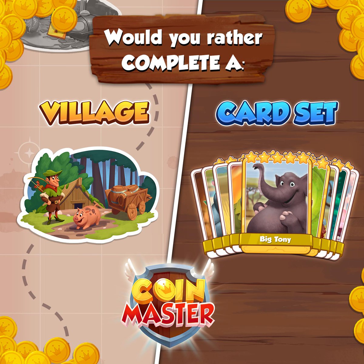 Coin Master tweet media