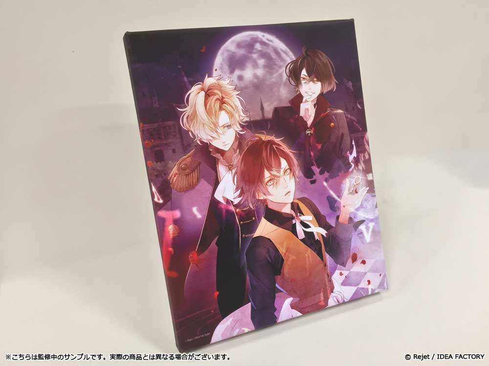 web_kuji's tweet photo. 【DIABOLIK LOVERS CHAOS LINEAGE WEBくじ】
待望のグッズサンプルをご紹介♪

A賞はキャンバスアートです！高画質で高精細な印刷で、ずっと眺めていたくなっちゃいます♪

#dialover
https://t.co/osAuMkhUQz https://t.co/UqKgncYjNN