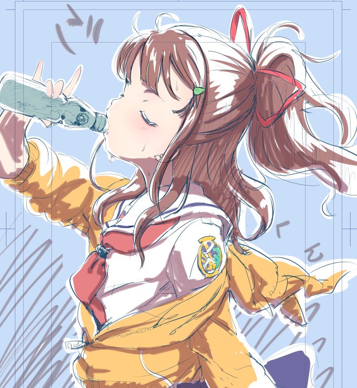 西崎芽依ちゃんとラムネ