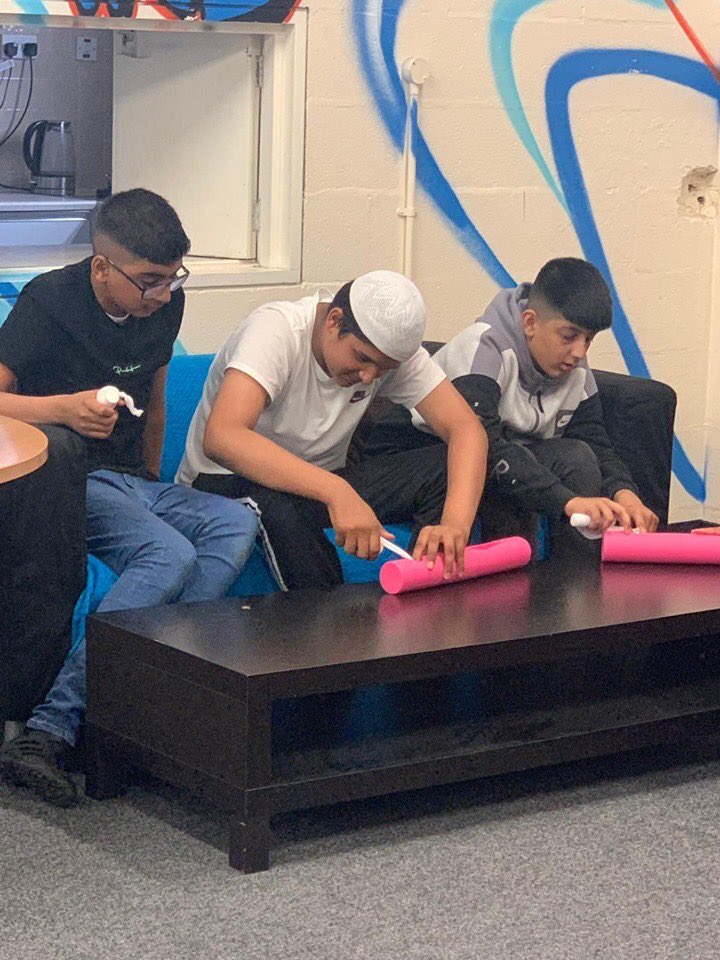 LozellsCMosque's tweet photo. Over 40 youngsters have now been trained on how to use a Bleed Control Kit and how to stop bleeding during this week's Summer Scheme! Students successfully completed the Zero Responder workshop equipping them with skills to potentially save lives! https://t.co/IehcCxkHnn