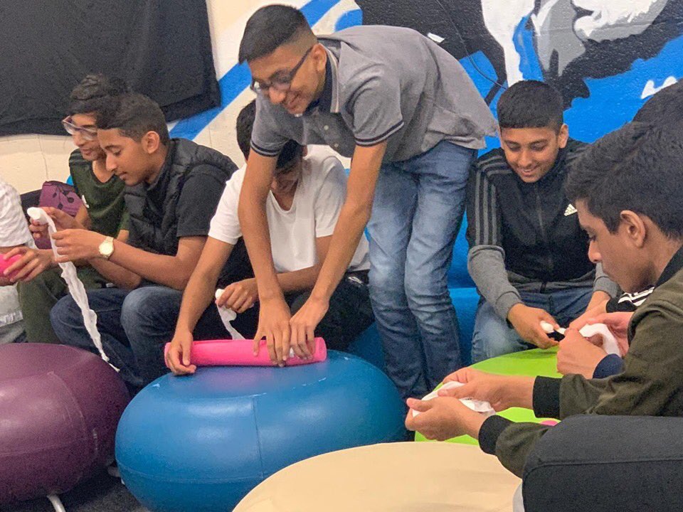 LozellsCMosque's tweet photo. Over 40 youngsters have now been trained on how to use a Bleed Control Kit and how to stop bleeding during this week's Summer Scheme! Students successfully completed the Zero Responder workshop equipping them with skills to potentially save lives! https://t.co/IehcCxkHnn