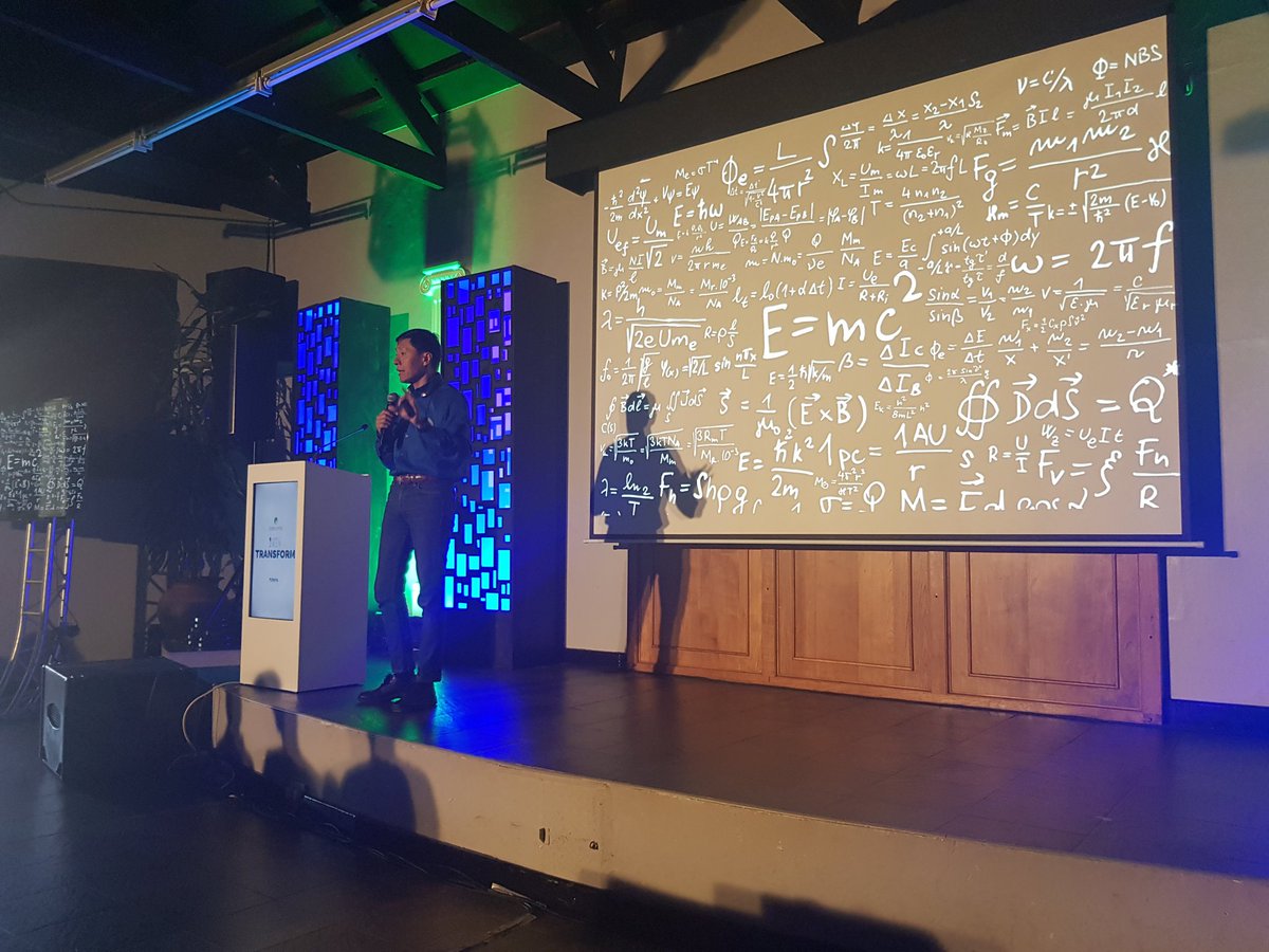 PastorM254's tweet photo. Listening to serial enterprenuer Will Graylin, CEO and founder of Ovi Loop talk about the connection between science and religion at the @GlobalUnites #TransformConference https://t.co/mlbORokwKP