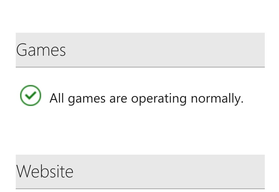 bezza65's tweet photo. @XboxSupport lol your status says this yet my son cant play fortshite.. telling me to check my connection as if it's our issue 😂 https://t.co/txNyk9jmZG