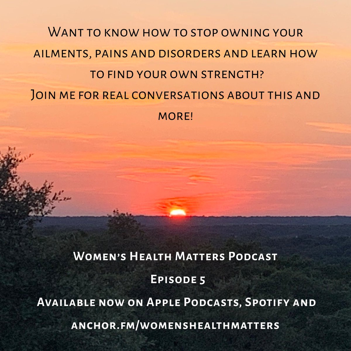 monipags's tweet photo. Link in bio! 
#podcast #podcastlife #healthpodcast #womenshealthpodcast #womenshealth #health #healtheducation #podcaster #whmpodcast #findyourstrength #changeyourmindchangeyourlife #changeyourmind #womenshealthproblems #chronicpain #endometriosis #periodproblems #midwifemonica https://t.co/GCA6tUoi8o