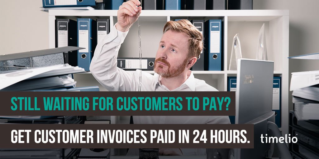 timelio's tweet photo. Stop wasting time and get back to business, get your invoices paid within 24 hours. 
Visit https://t.co/GXA0xHtZoJ to find out how we can help you. #stoptheturtle #getfunded https://t.co/QzoZKypJpH