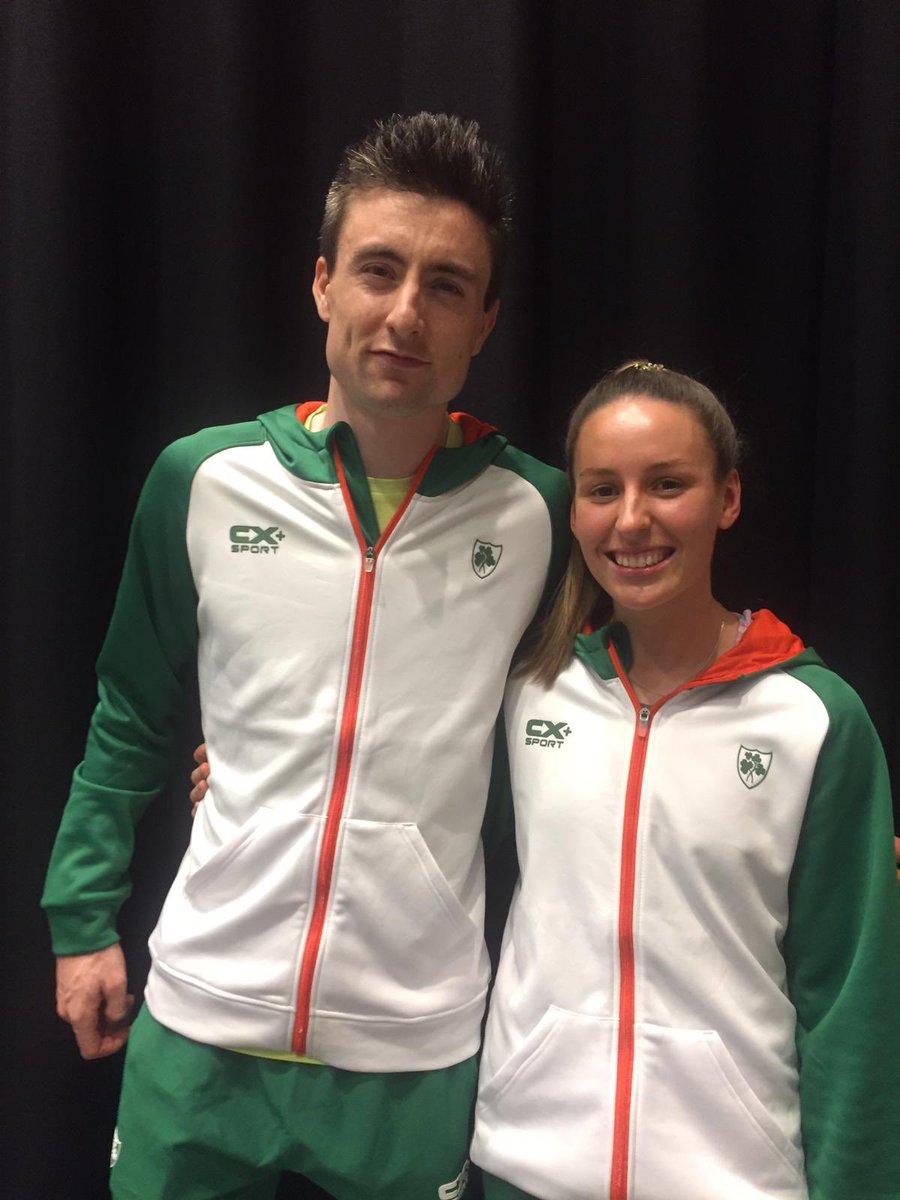 Team Ireland, captained by Mark English and Sarah Buggy all ready for action at the European Team Championships in Sandnes, Norway 🇳🇴🇮🇪👏🏼

Best of luck team 🙌🏼🌟

#etch2019 #Sandnes

➡️ athleticsireland.ie/news/barr-to-l…