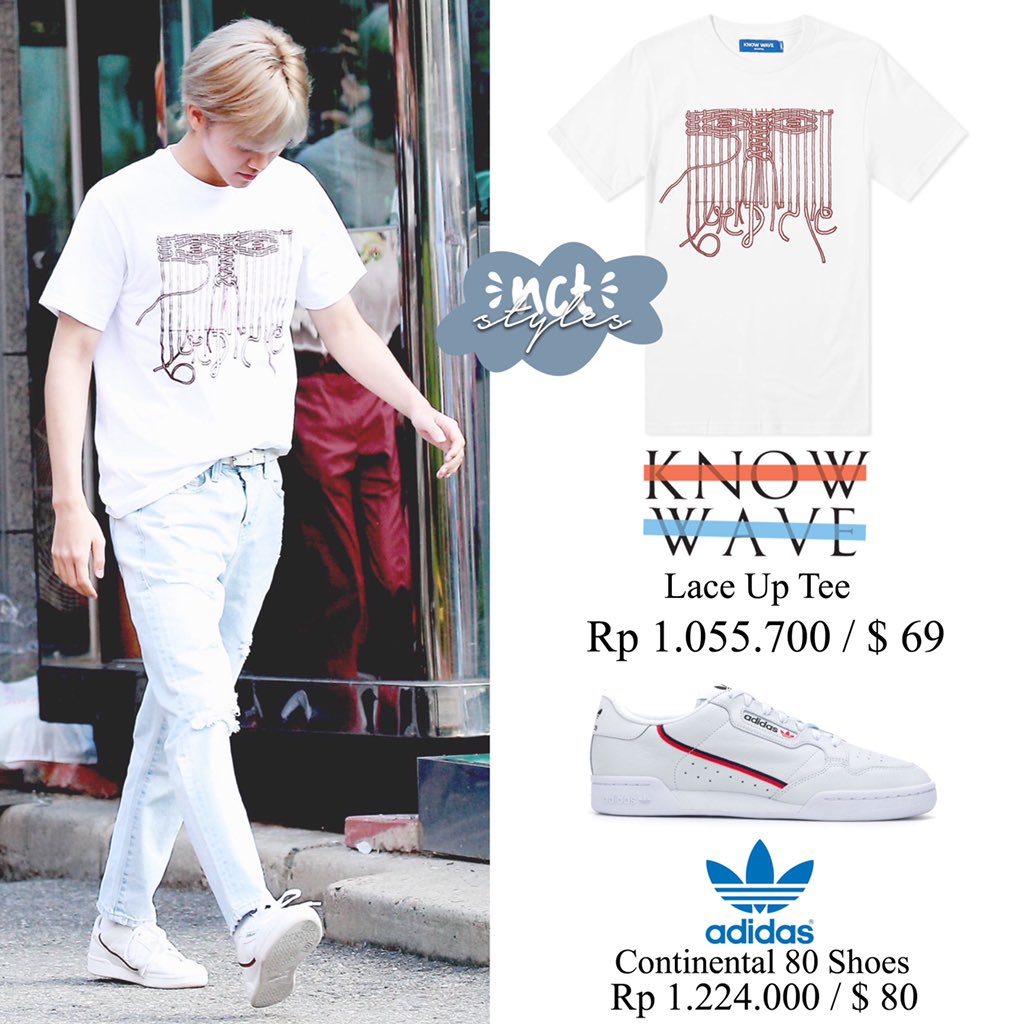 Camion pesado Notable itálico NCT FASHION & STYLE ! on Twitter: "190809 JAEMIN KBS MUSIC BANK ARRIVAL  KNOW WAVE Tee $ 69 &amp; ADIDAS Continental 80 Shoes $ 80 #Nct #NctDream  #Nct_Dream #재민 #Jaemin #NctStyles_Jaemin https://t.co/AFxefeZ7rB" / Twitter