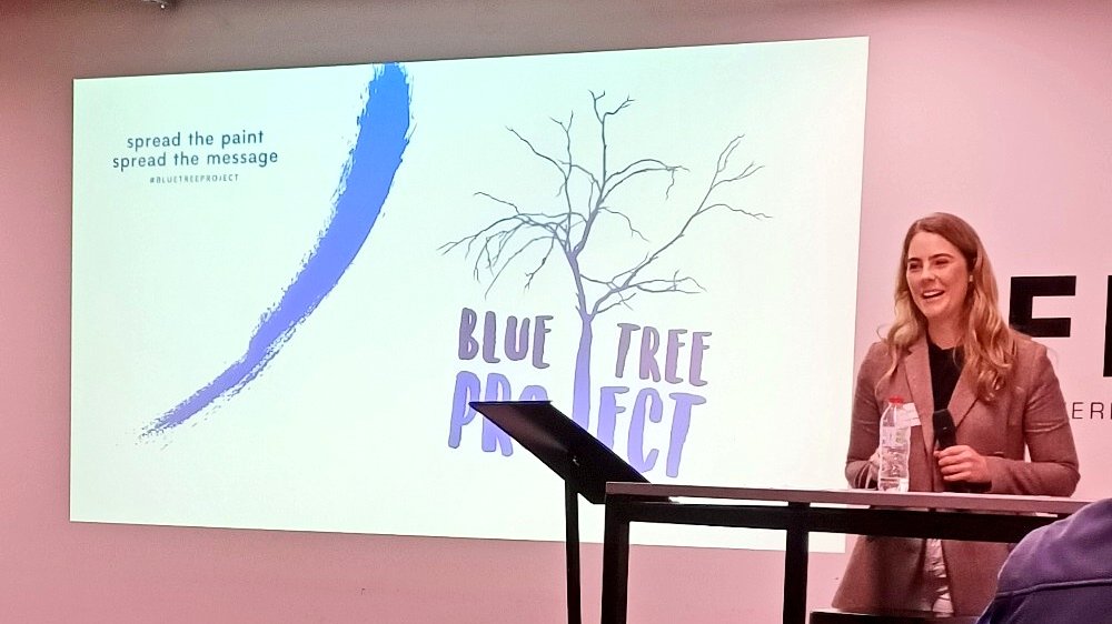 RRRNetwork's tweet photo. We wrote about Kendall's Blue Tree Project a while back. Great to hear her story at the @AgConnectWA
Conference. #agconnectwa #bluetreeproject 
Read the story here ➡️ https://t.co/b5J6Kova8O https://t.co/JvuctSTV9L