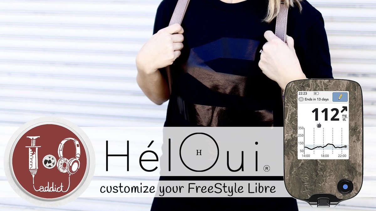 HelOuishop's tweet photo. Customize your FreeStyle Libre with 1 of the 720 creative stickers from HélOui webshop. https://t.co/2wE9uDQygc
For every set sold, 1€ is transferred to DON. Let's STOP DIABETES together ❣️
#diabetes #type1diabetes #t1d #freestylelibre #freestylelibrestickers #heloui #helouishop https://t.co/hfrDHkEKbe