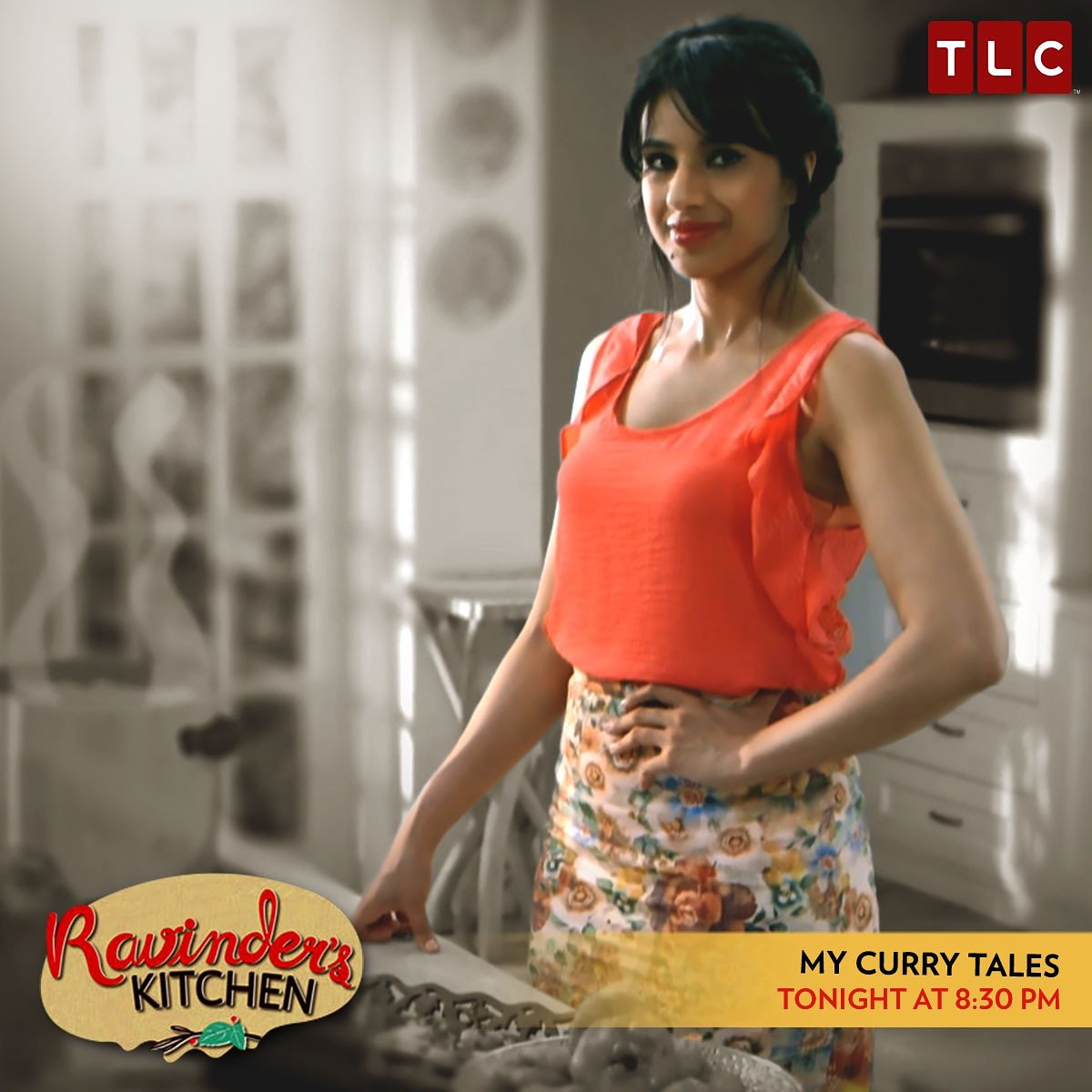 TLCINOfficial's tweet photo. Enjoy exotic South Indian flavours from the heart of Kerala with British chef and food writer Ravinder Bhogal. Watch #RavindersKitchen on #MyCurryTales tonight at 8:30 PM, only on TLC. #IndependenceDaySpecial https://t.co/L5VZBbLfgN