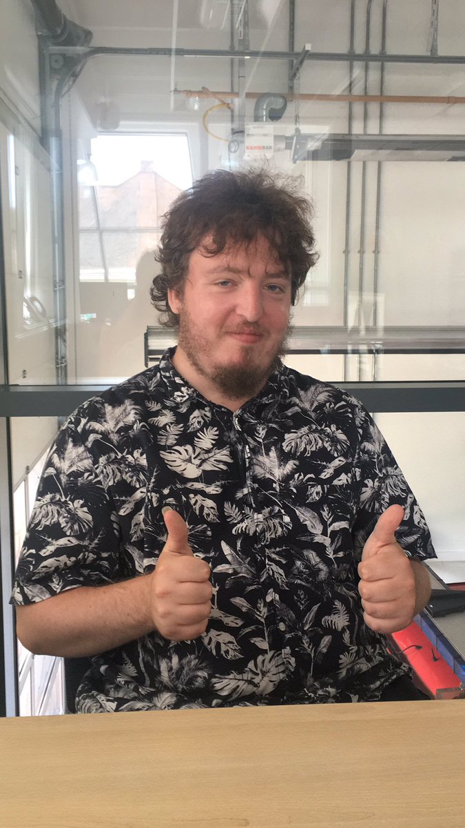 sharronfinch69's tweet photo. Well done to Sam Greenaway on #tamworthteam3 who has just passed vigorous tests and successfully landed a place @ProjectICIC and will be training as security guard #welldonesam #watchthisspace #proudprogrammeleader https://t.co/VJxj0Vqrrx
