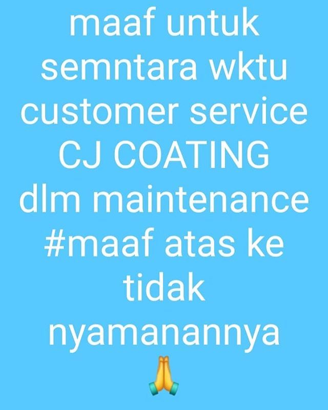 cjcoating's tweet photo. maaf atas ke tidak nyamananya🙏 https://t.co/LLWejb47yo https://t.co/MsW7C5gpg7