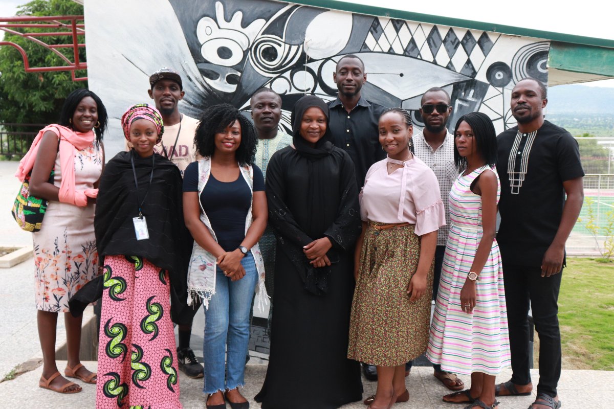 Northeast_iHub's tweet photo. #FridayFeeling Ecosystem Networking as @ChildVoice Nigeria team stopped by to visit our innovation campus.

The team led by Country Director Nari Welye @NWelye were taken on a tour of the campus by our Programs team. 

Welcome to our family guys! Really glad you stopped by. https://t.co/sVXZpJm7PU
