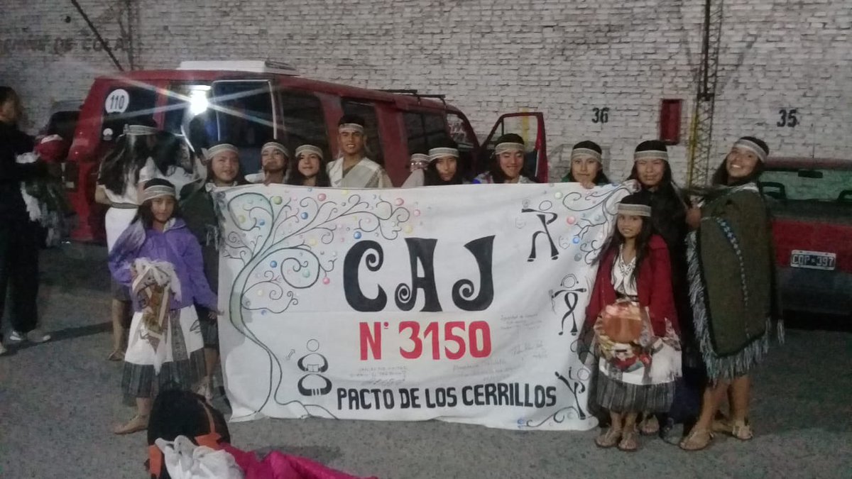 Caj Pacto de los Cerrillos presente en la muestra artística. Haciendo la apertura, homenaje a la Pachamama. <a href="/diegojamoreno/">Diego Moreno</a> <a href="/patriciapinasco/">Patricia Pinasco</a> <a href="/fguillesaavedra/">GUILLERMO SAAVEDRA</a>