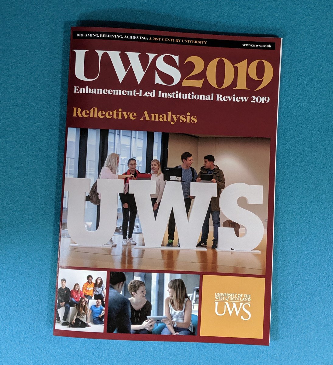 After months of collaborative working with colleagues across UWS and <a href="/UWSstudents/">UWS Students’ Union</a> , <a href="/UWSQuEST/">UWS Quest</a> are delighted to confirm the UWS ELIR RA has been submitted to <a href="/QAAScotland/">QAA Scotland</a> 
All systems are go for the October planning visit. Massive thanks to all who contributed to its realisation!