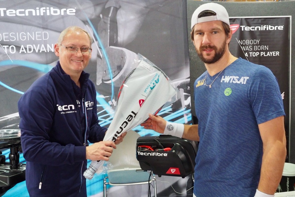 NorisBesaitung's tweet photo. Der ehemalige @ATP_Tour Nr. 8 Spieler Jürgen Melzer wurde jetzt neben Nadal und Federer in den ATP-Spielerrat gewählt. Er ist weiterhin bei ATP Turnieren im Doppel vertreten, noch im Februar hat Peter Schläger für Jürgen Melzer bespannt. #tennis @itf @DTB_Tennis @TennisAustria https://t.co/g7vZ8Sl8SU