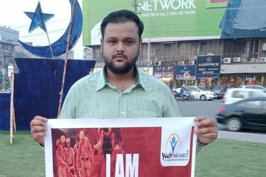 FederalYouth's tweet photo. Yesterday protest at Lahore liberty round about.
Chairman Human rights commission jammu kashmir Humayun Zaman mirza also graced it with his kind presence.

Thanks to all members who joined. https://t.co/3G9JeqE6Bv