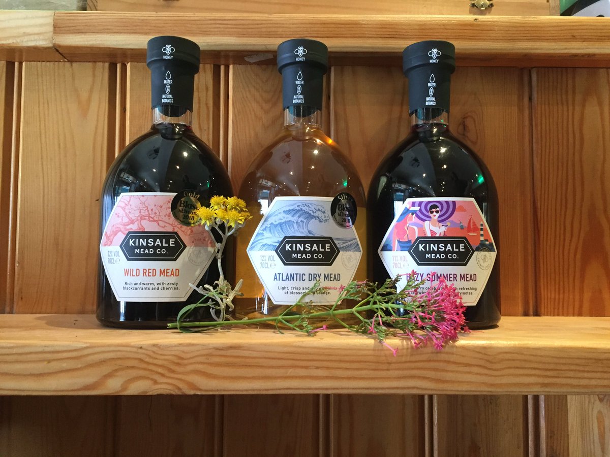 CarringtonsMcr's tweet photo. So #gameofthrones may be a distant memory but the MEAD is flowing here at Carrington’s! Fresh in today we have the gorgeous @kinsalemeadco #mead, Ireland’s last true Mead maker. Limited stock. Come see us- we’ll “hold the door” for you! #got #gotreference #meadmeadmead #ireland https://t.co/K60wsohEeo