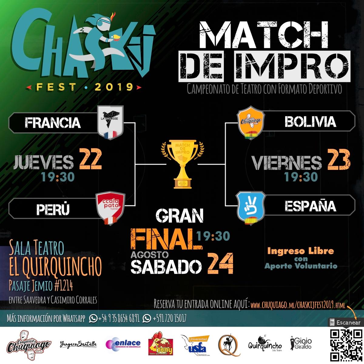 yungaro's tweet photo. El único Match de Impro de Bolivia, apoya a tu selección en el mejor espectáculo teatral con formato deportivo... Charlas, Talleres y Shows más info en📍Av Ecuador 2211, entre Guachalla y Rosendo Gutierrez, conoce más en https://t.co/fBx3PDKsKE #ChaskijFest2019 #CompañíaChuquiago https://t.co/ZZ95klrCp1