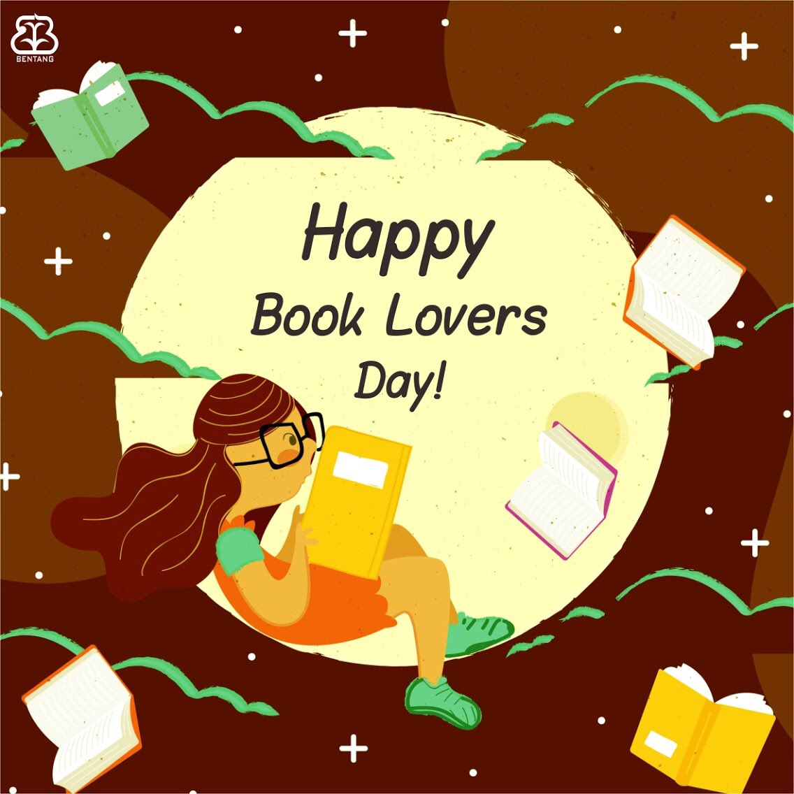 bentangpustaka's tweet photo. #MentionTo Teman kamu yang paling suka baca buku di mana pun dan kapan pun! #BookLoversDay https://t.co/3XHKHW5MMV