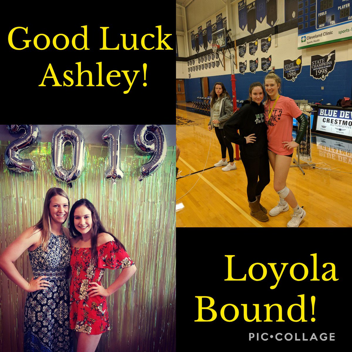 Good Luck <a href="/AshDwy32/">Ashley Dwyer</a> !!!! Can't wait to follow your volleyball career at Loyola! 🏐