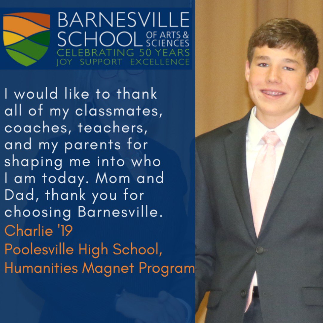 Tweet by Barnesville School of Arts & Sciences