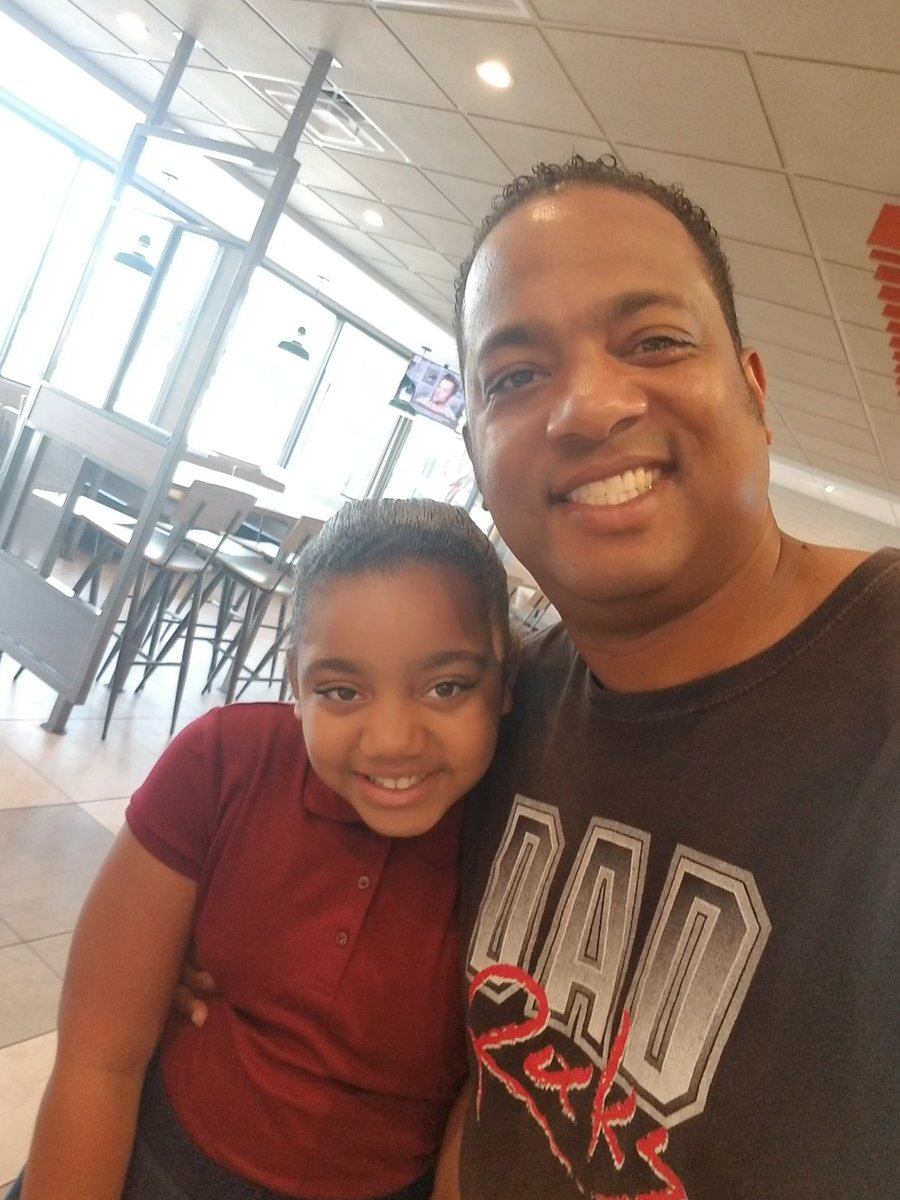 DavidTimoll's tweet photo. #firstdaysofschool #dads4life here we go! Add education to the equation to break #thepovertycycle I love and respect the teaching profession! @LouisianaSupe @qtimoll #parkviewelementary #batonrougehigh https://t.co/6tjitLbbEK