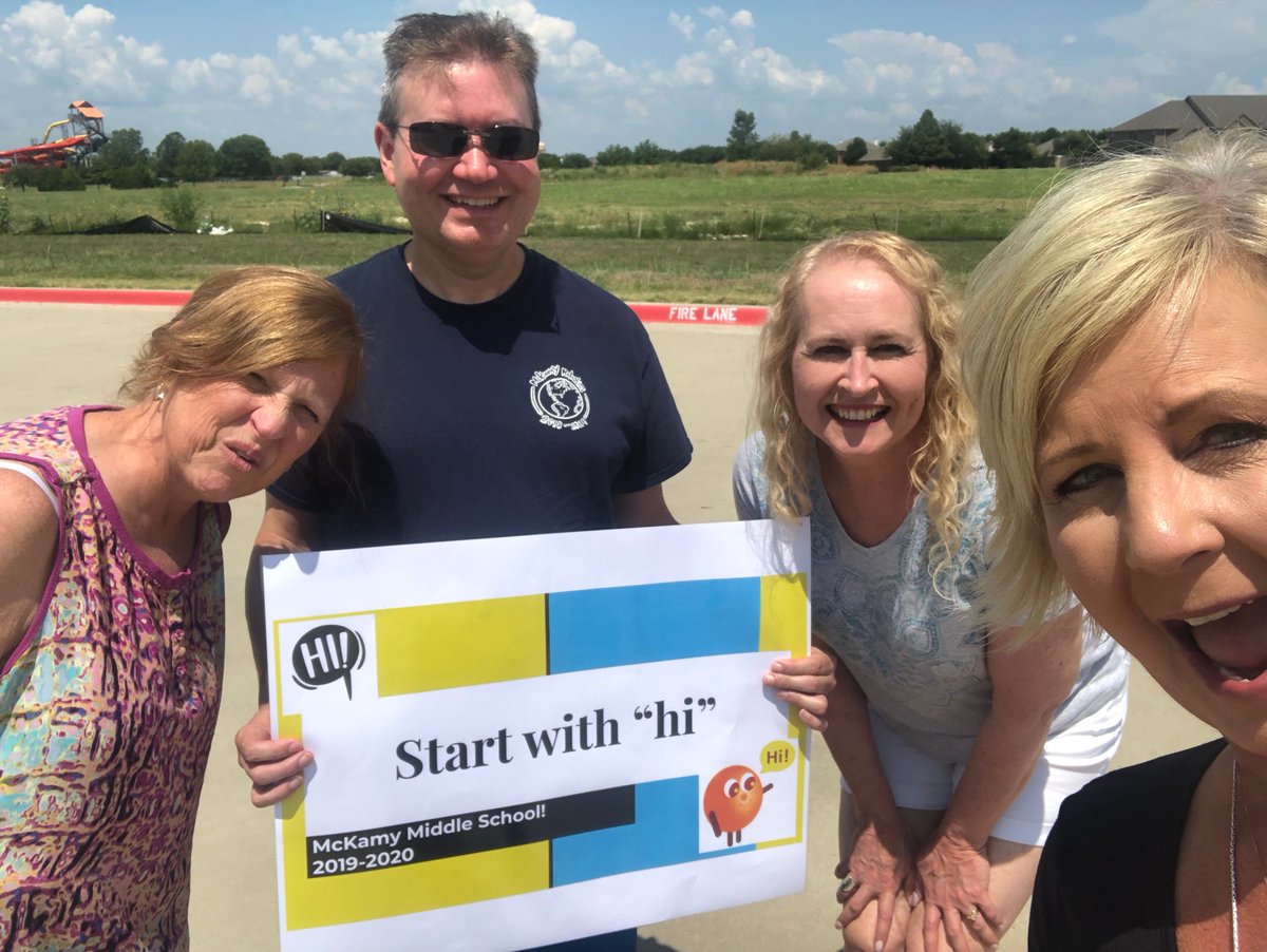 ChrisKidd1's tweet photo. #startwithhi #wearemckamy scavenger hunt https://t.co/OCfYM02CLj