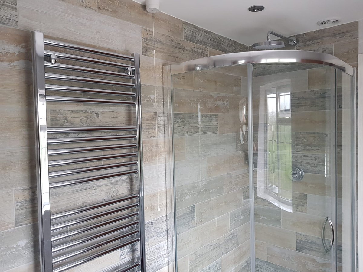 NichollsLtd's tweet photo. We've been quiet on social media for a while! But thought we'd post our latest ensuite with @montrosefurn and beautiful wood effect tiles from @AbbeyTileSuppli https://t.co/QSD6Hm5Wf2