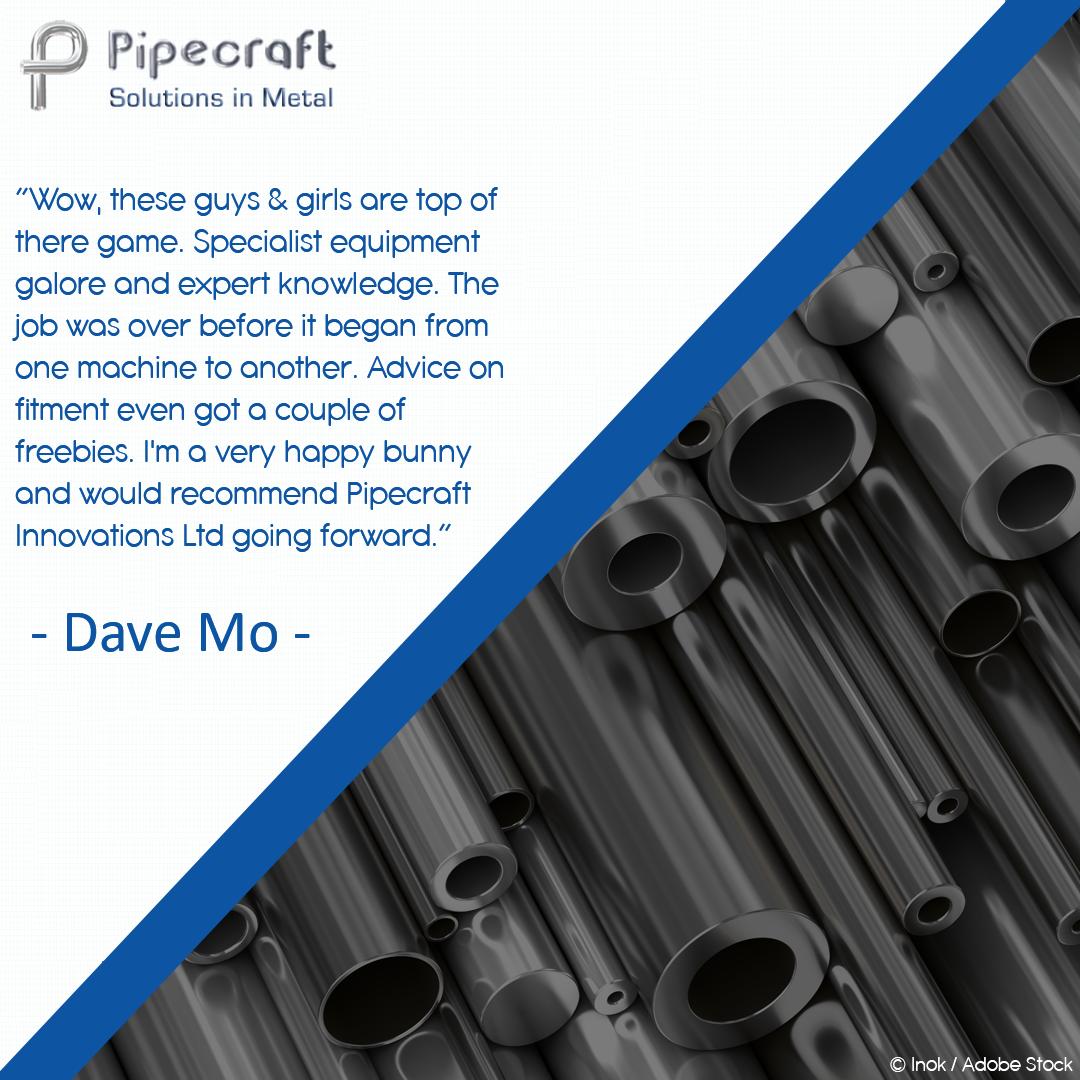 pipecraftinov's tweet photo. We love reading reviews like this! Thanks, Dave Mo. ☺️ https://t.co/44bULFJQs6