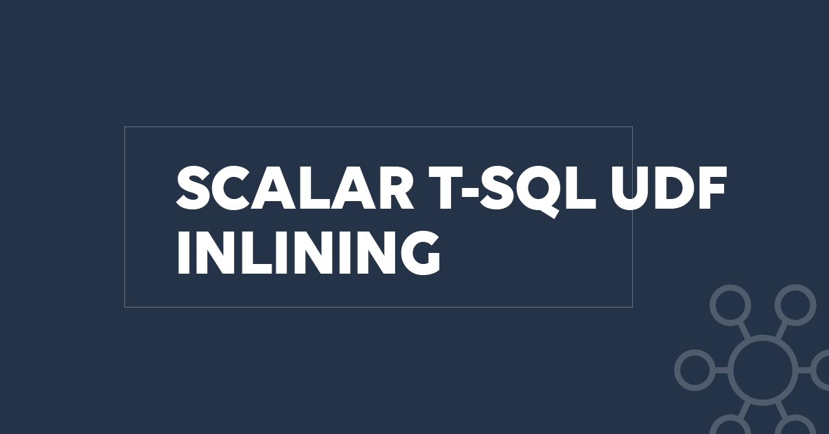 JoyfulCraftsmen's tweet photo. Scalar T-SQL UDF Inlining is the most anticipated feature on #SQLserver 2019! 👏 How it all works, including visual examples, you can read in the article by @NikoNeugebauer. 👌👀👉 https://t.co/fhPTSKITmT
#tsql #inlining #article #blog #technology #software #sql #datalovers https://t.co/xUuSXD7otB