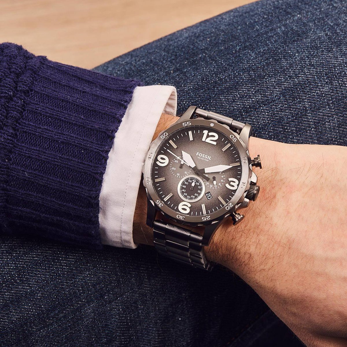 owspakistan's tweet image. FOSSIL - Men's Nate Quartz Stainless Steel and Metal Casual Watch
Model # JR1437
Price Rs.31,000
#fossillovers #fossilstyle #BrandMerchants #AbouTime #pakistan #nishatemporium #PackagesMall
#affordablewatches #fashion #Menswatch #Bluedial #photooftheday #instagood #love