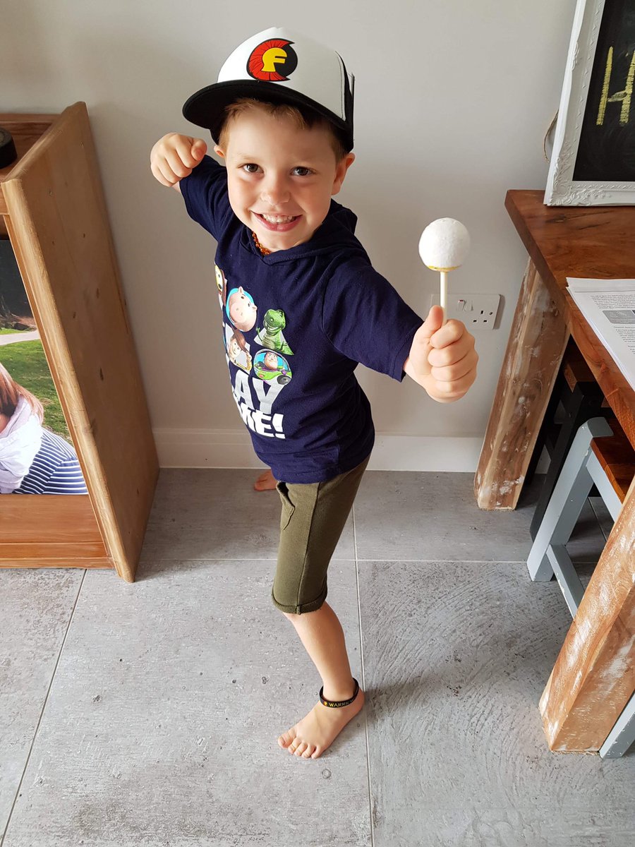 CFwarriorsUK's tweet photo. Here’s Mason going into the weekend pretty excited and motivated! 

We make children with cystic fibrosis feel part of a team. Due to cross infection, they can’t meet and so by joining the CF Warrior community, they become part of something pretty special! 💪 #CFWarriors #CFArmy https://t.co/guDKXjhHyM