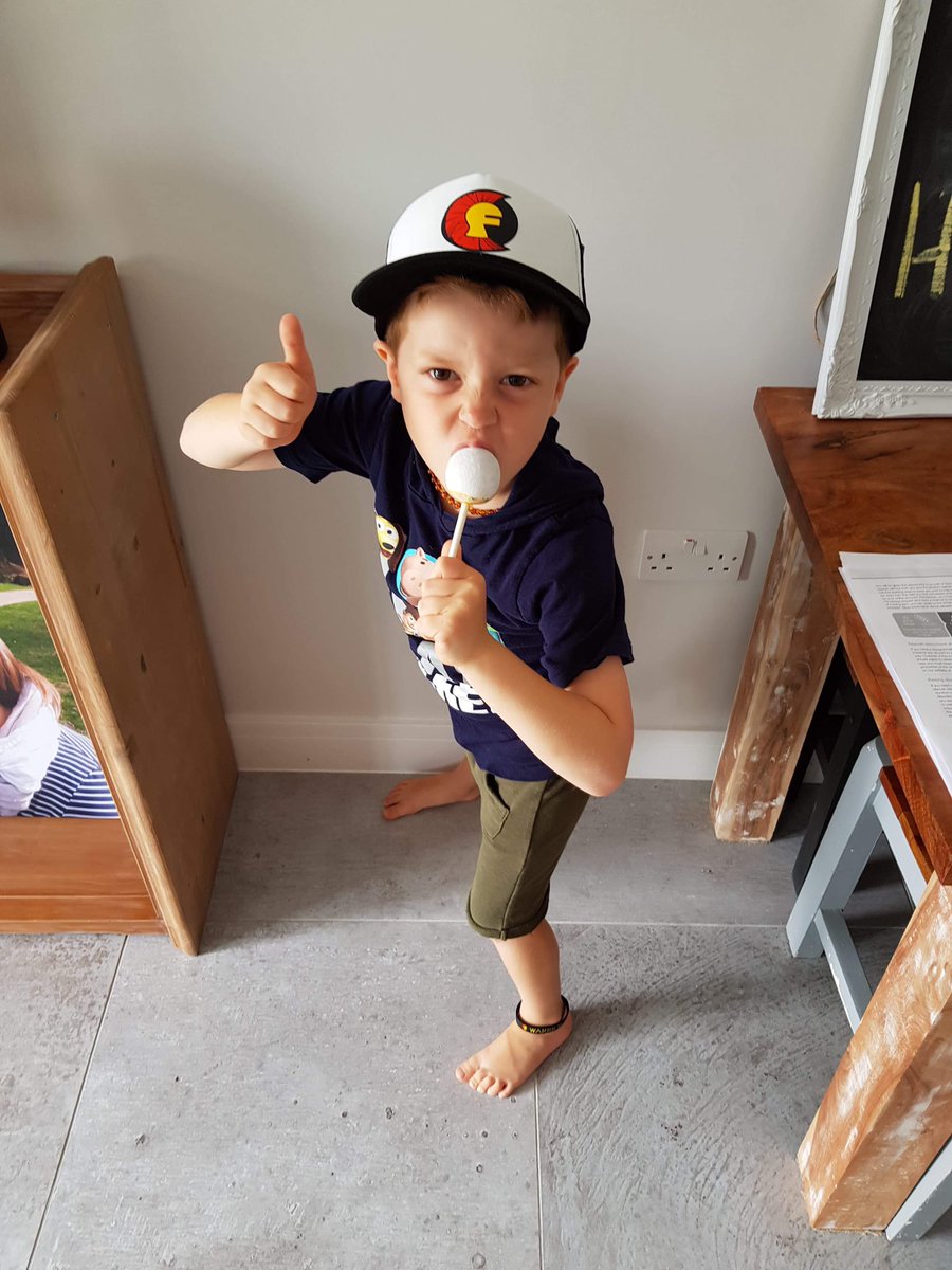 CFwarriorsUK's tweet photo. Here’s Mason going into the weekend pretty excited and motivated! 

We make children with cystic fibrosis feel part of a team. Due to cross infection, they can’t meet and so by joining the CF Warrior community, they become part of something pretty special! 💪 #CFWarriors #CFArmy https://t.co/guDKXjhHyM
