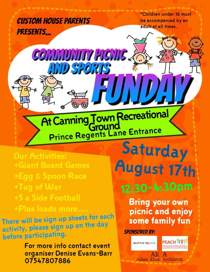 Do come along and join in all the fun and games!