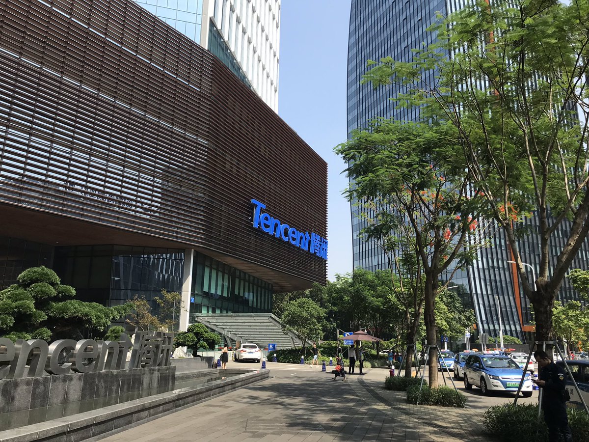 GregSArcadis's tweet photo. World class HQ in Shenzhen for our client Tencent https://t.co/Z0e3mOiKCs