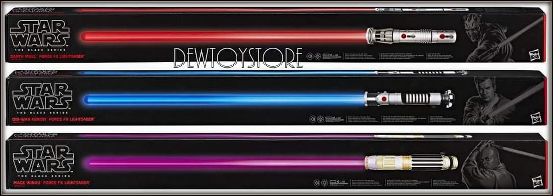 mace windu black series lightsaber