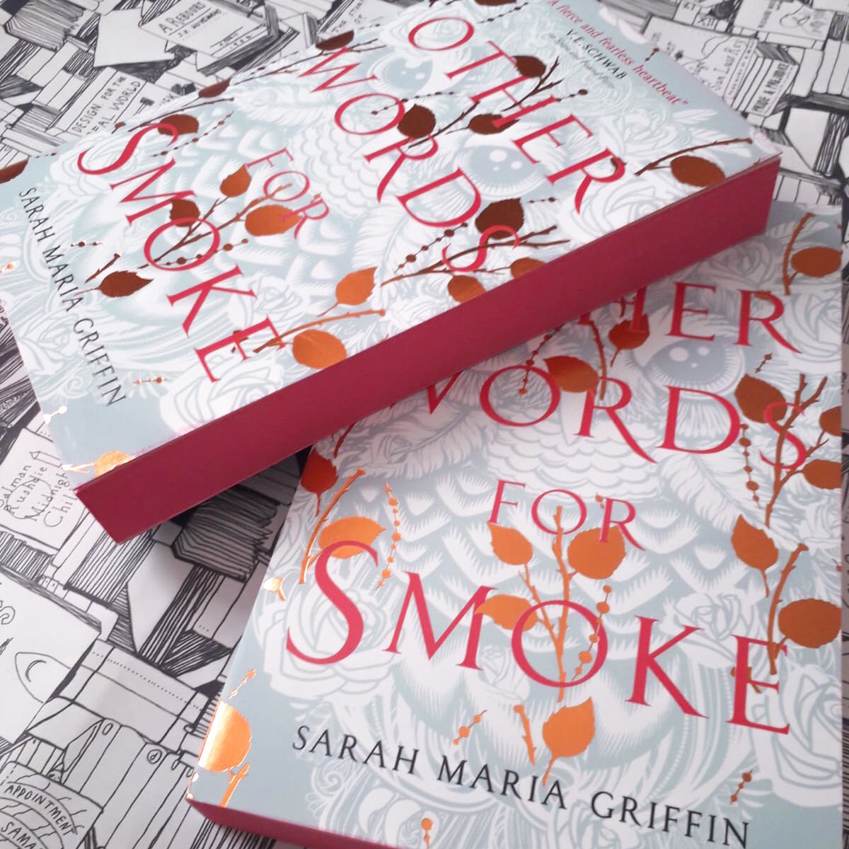 novipress's tweet photo. ✨GIVEAWAY TIME LOVELIES✨

RT this tweet to be in with a chance of winning a copy of the outstanding book Other Words For Smoke by @griffski !!

UK &amp; EU only
Giveaway ends 5pm BST Sunday 11/08, winner announced here Monday 12/08

#writingcommunity #giveaway https://t.co/DM4mh3GTXX