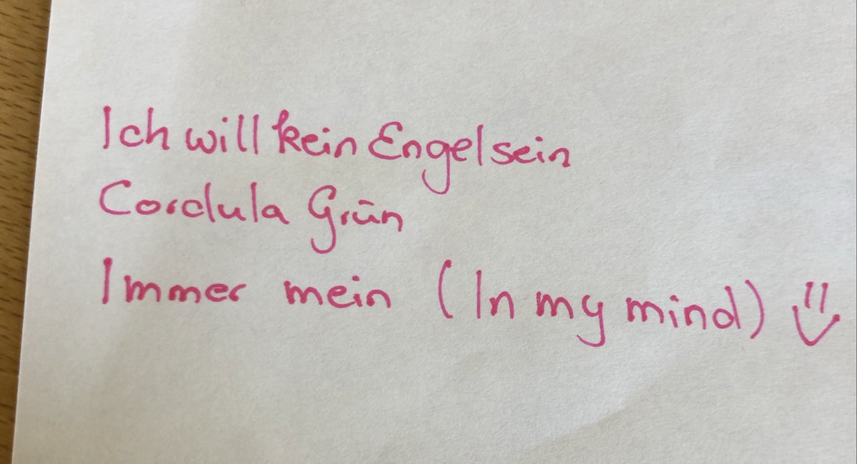 April_scherz's tweet photo. Musikwünsche Klasse 2. irgendwie bin ich über Lied 1 schockiert 😱😅😳 und Lied 3 ist der Knaller. Merkt euch das🤣 #Rammstein #cordula #referendariat #lehrersein https://t.co/blUPjXCoWG