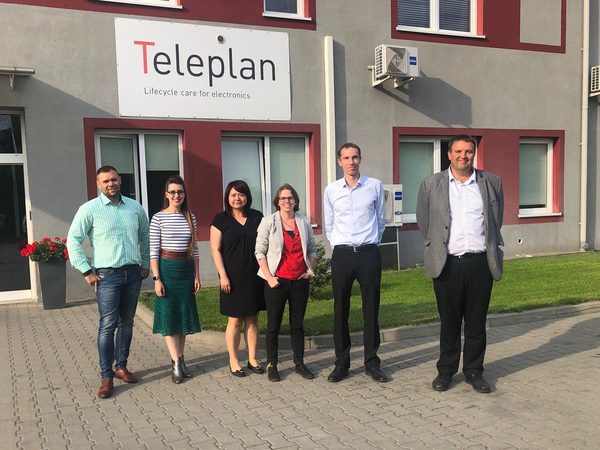 Thanks <a href="/Teleplan_NV/">Teleplan</a> for hosting our research group and showing us the exciting work you do in repairing/re-manufacturing products. Look forward to future research collaborations! #self-healingmaterials #CircularEconomy #repair