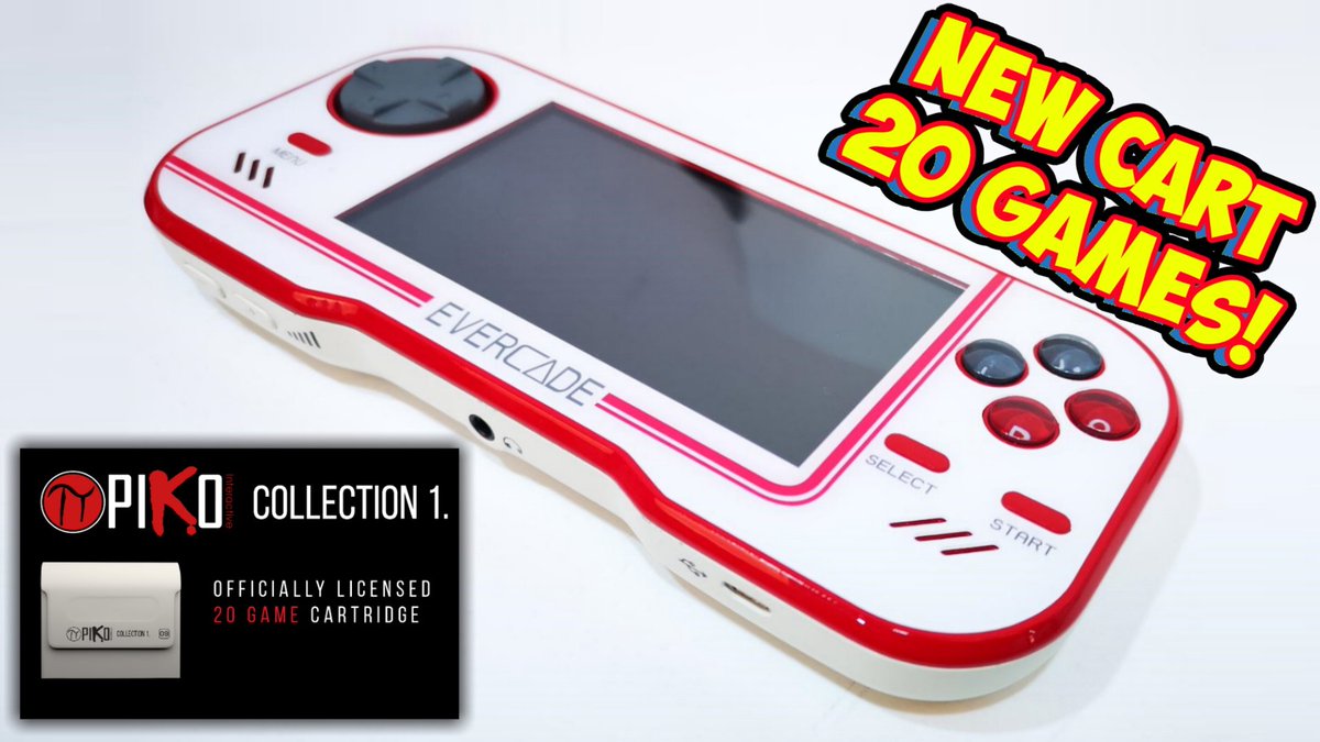madlittlepixel's tweet image. The Evercade Handheld is getting a new collection of 20 games in 1 cart that are complete versions of unreleased, prototypes, first time English translations and more from Piko Interactive! Check it out in my latest video showcasing gameplay for each here; youtu.be/VXxIQS1a6ZU